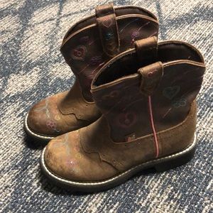 Light up cowgirl boots